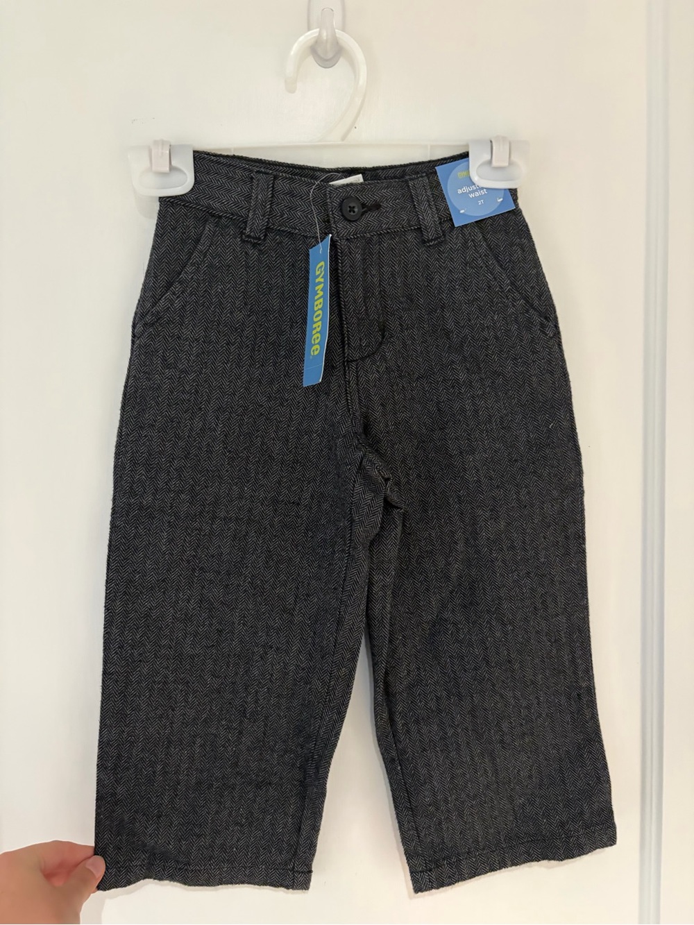 NWT Boys 2T Dark Gray Gymboree Dress Pants